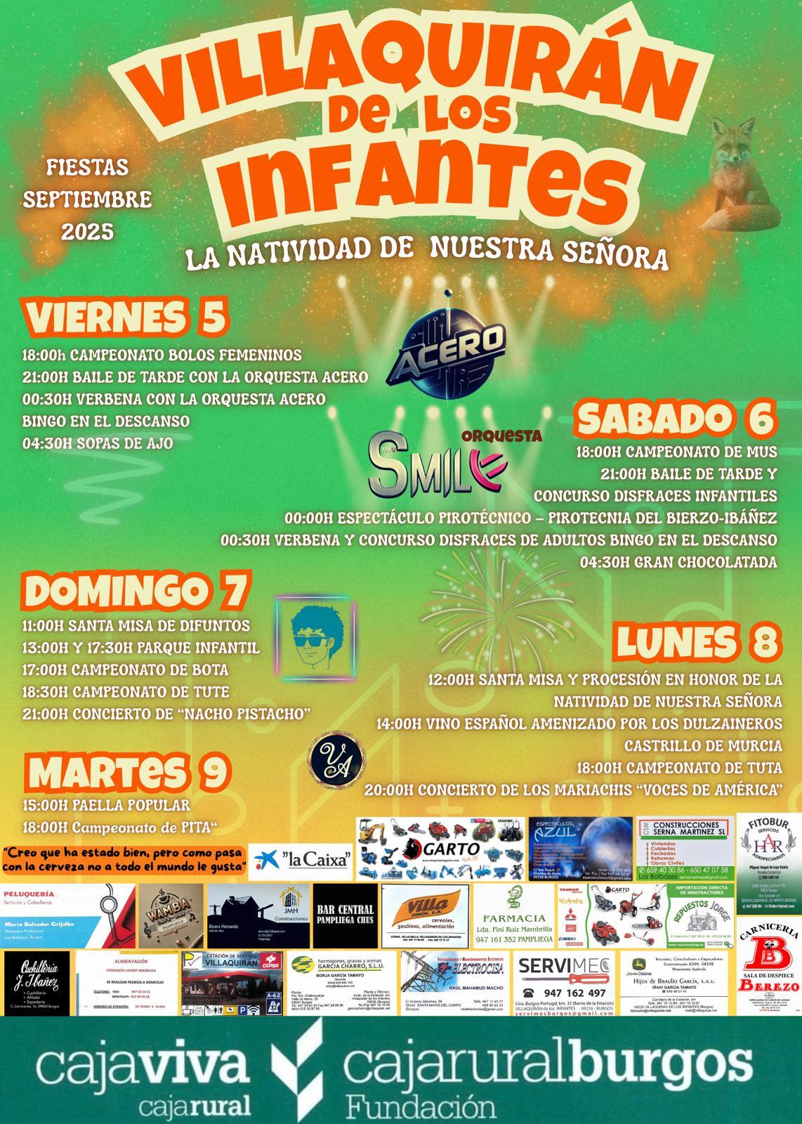 Fiestas Patronales 2025