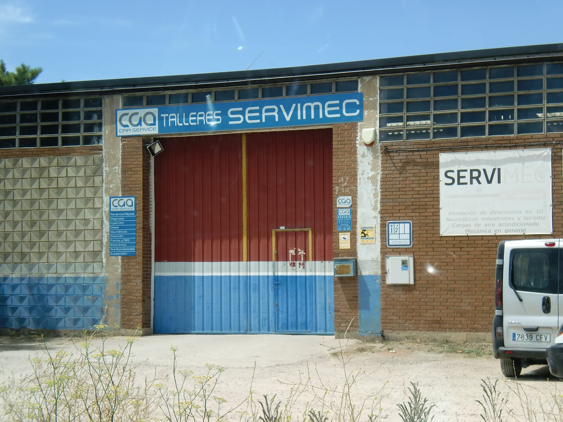 Taller mecánico Servimec